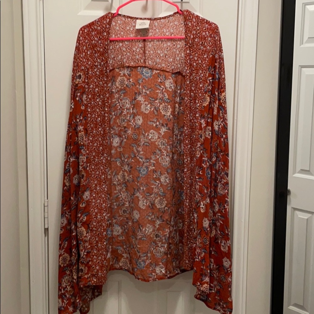 Knox rose kimono